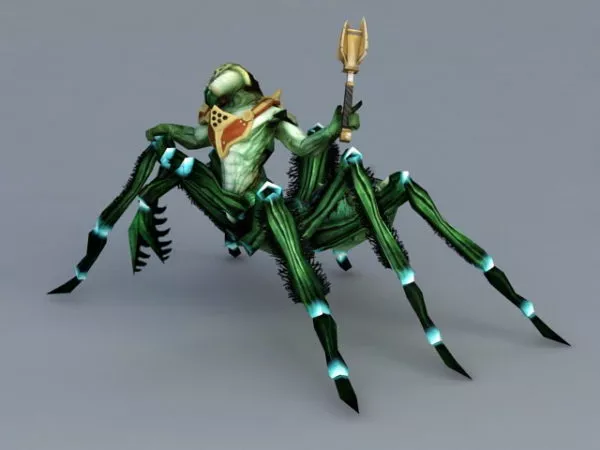 Scary Spider Monster 3d model Scary Spider Monster 3d model