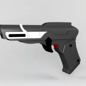 Sci-fi Energy Pistol 3d model