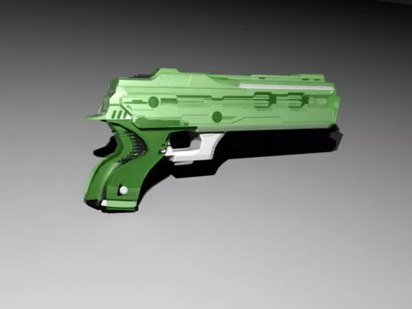 Sci Fi Pistol 3d model Sci Fi Pistol 3d model