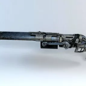 Sci-fi Shotgun 3d model
