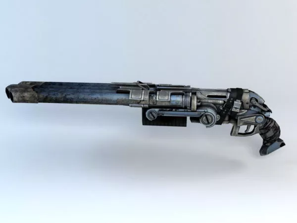 Sci-fi Shotgun 3d model Sci-fi Shotgun 3d model