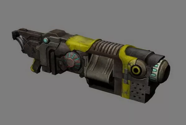 Scifi Portal Scene 3d model