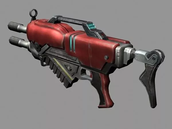 Star Wars Blaster Rifle Gun 3d model