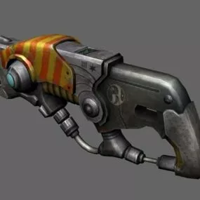 Sci-fi Cluster Cannon 3d model