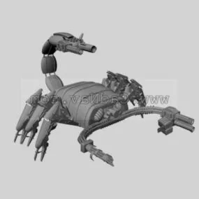 Scorpion Fighter Robot 3d model
