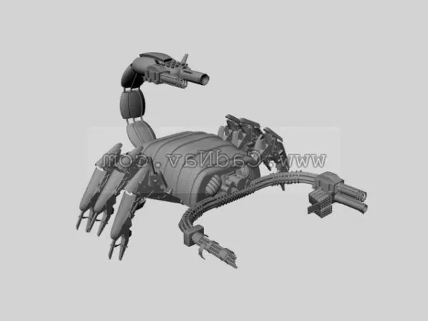 Fighting Robot 3d model