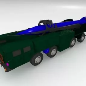 Scud Launcher 3d model