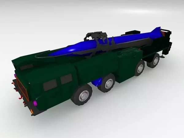 Rpg7 Launcher 3d model