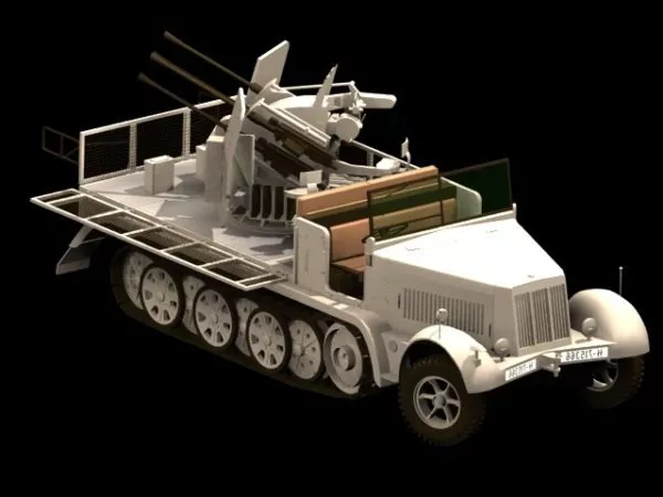 Backhoe Loader 3d model
