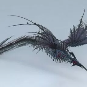 Sea Drake Monster 3d model