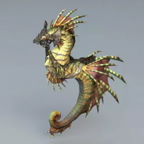 Seahorse Mount 3d model
