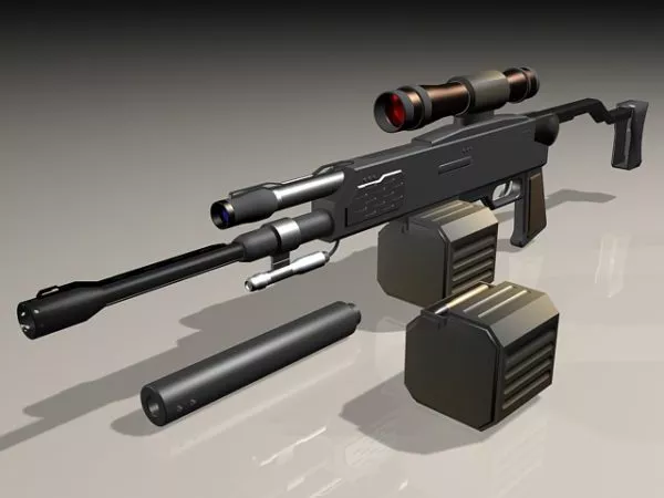Bullets Stack 3d model