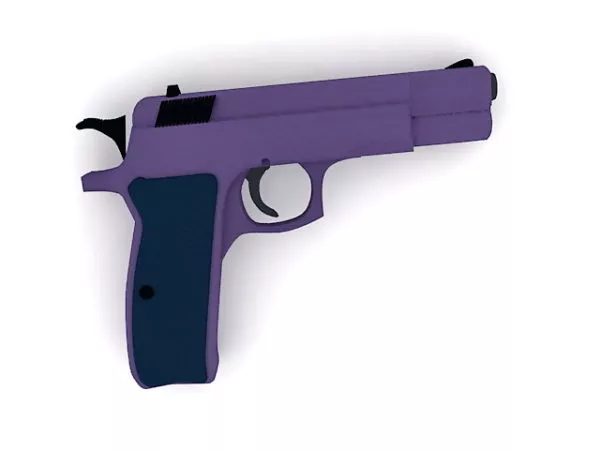 Spy Gear Set With Gun 3d model