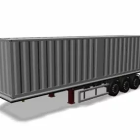 Semi-trailer Vehicle 3d model