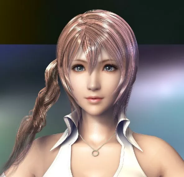 Girl With Deodorant Cosmetic 3d model
