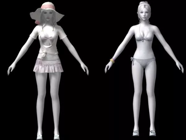 Sexy Girl Swimsuit 3d model Sexy Girl Swimsuit 3d model