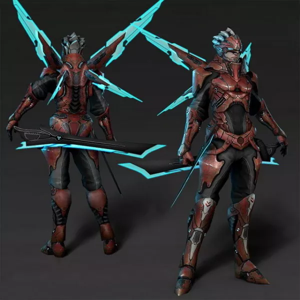 Shadow Warrior 3d model Shadow Warrior 3d model