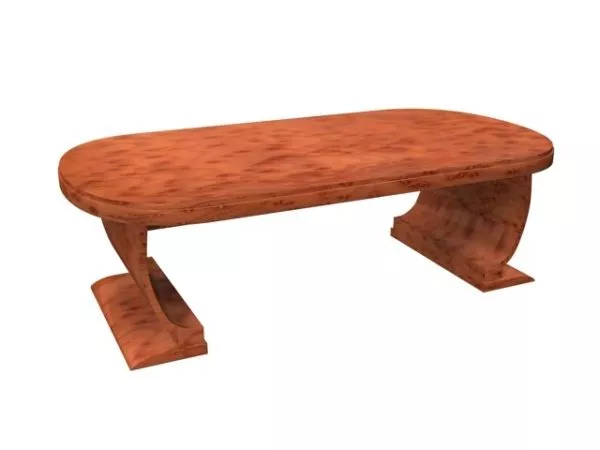 Shaker Hill Table 3d model Shaker Hill Table 3d model