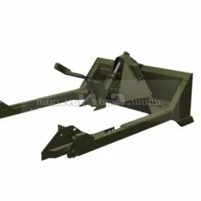 Sherman Dozer 3d model