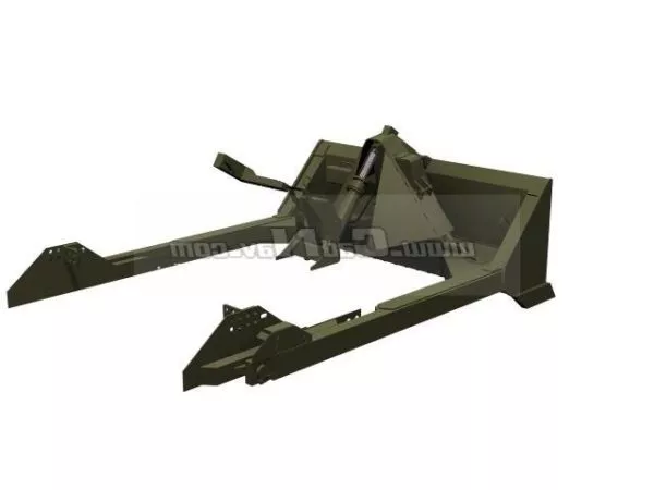 Sherman Dozer 3d model Sherman Dozer 3d model