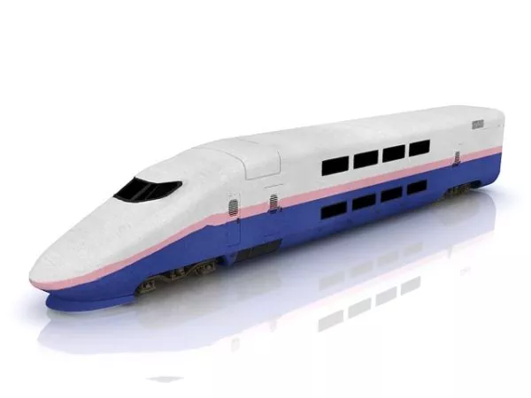 Shinkansen Locomotive 3d model Shinkansen Locomotive 3d model