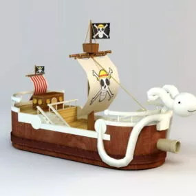 Ship Going Merry 3d model