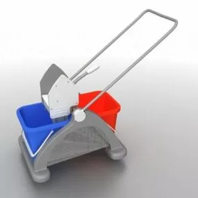 Shop Floor Cleaning Equipment 3d model