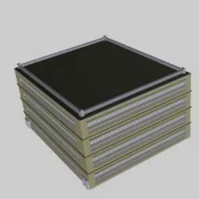 Shopping Mall Building 3d model