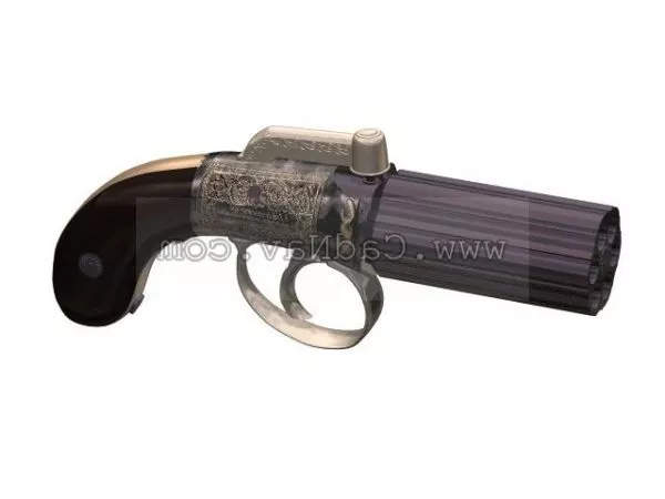 Short Land Service Musket 3d model Short Land Service Musket 3d model