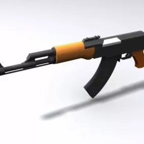 Short-barreled Rifle 3d model