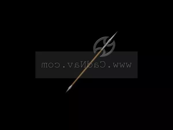 Short Handle Battle-ax 3d model Short Handle Battle-ax 3d model