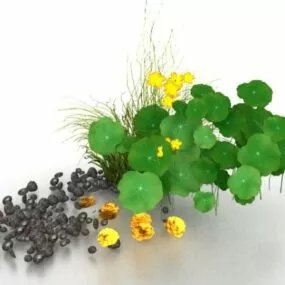 Shrubs For Landscaping 3d model