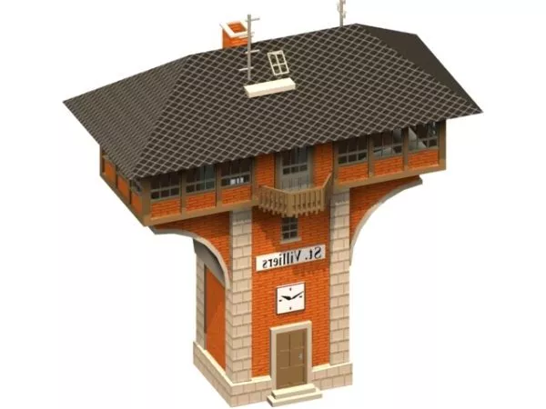 Signal Box 3d model Signal Box 3d model