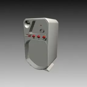 Single Computer Speaker 3d model
