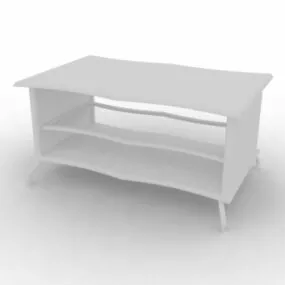 Sitting Room Sofa Table Furniture 3d model