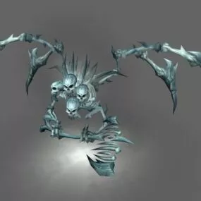 Skeletal Demon 3d model