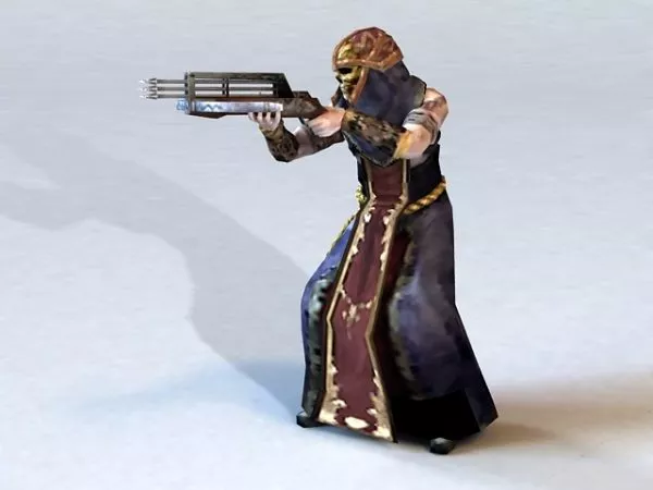 Skeleton Shooter 3d model Skeleton Shooter 3d model