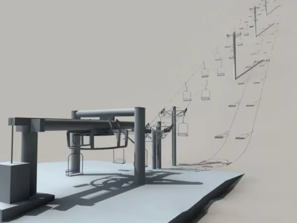 Elevator Lift 3d model