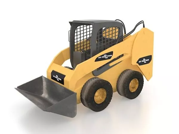 Skid-steer Loader 3d model Skid-steer Loader 3d model