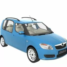 Skoda Roomster Leisure Activity Vehicle 3d model