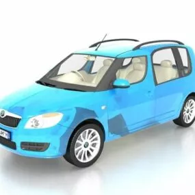 Skoda Roomster Lav 3d model