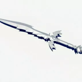 Skull Sword 3d model