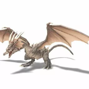 Slavic Dragon 3d model