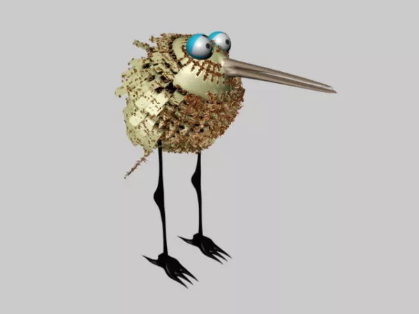 Small Bird 3d model Small Bird 3d model