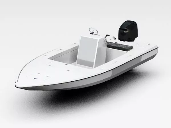 Small Speed Boat 3d model