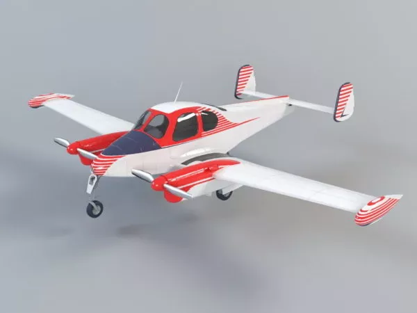 Small Seaplane 3d model Small Seaplane 3d model