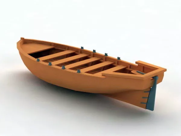 Fast Boat Cruise Form 3d model