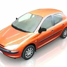 Small Family Car 3d model