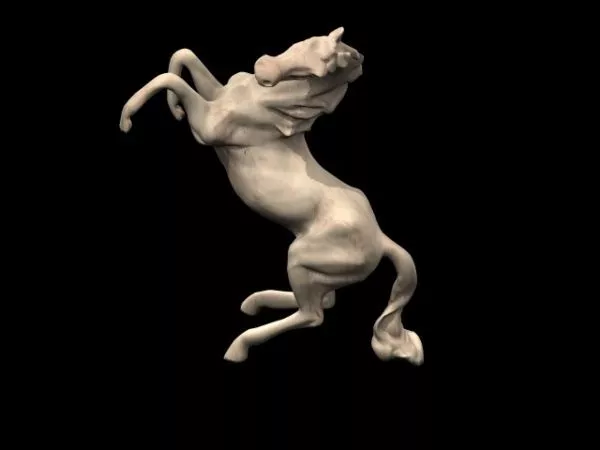 Small Horse Statue Animal 3d model Small Horse Statue Animal 3d model