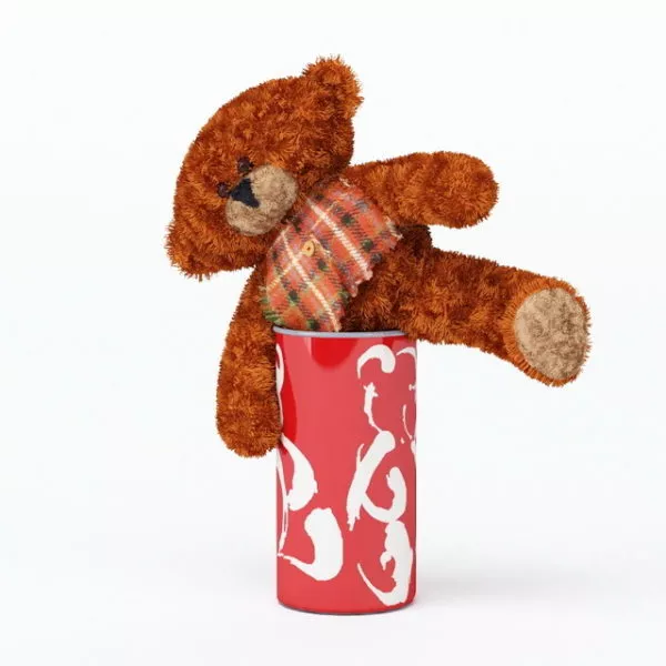 Small Toy Bear 3d model Small Toy Bear 3d model